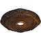 Ekena Millwork Heaton Ceiling Medallion (Fits Canopies up to 6 1/2"), 27 1/2"OD x 3 7/8"ID x 2 1/4"P, Rust CM27HERUS - alternate 4